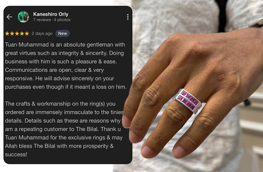 Cincin Heirloom Testimonial